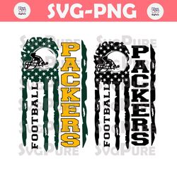 Flag Packers Football Helmet Svg Digital Download