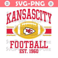 Football Kansas City Chiefs Digital Download Svg