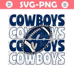 Football Dallas Cowboys Svg Digital Download