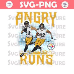 Angry Runs Pittsburgh Steelers Players PNG