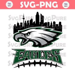 Eagle Head Philadelphia Football Svg Digital Download