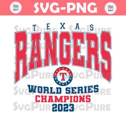 Texas Rangers World Series Champions 2023 SVG Download