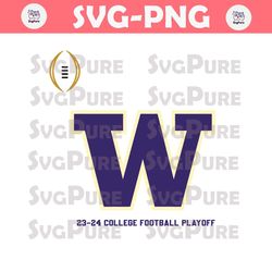 College Football Playoff Washington SVG