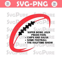 Super Bowl 2024 Prediction Chips And Salsa SVG