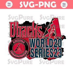 Arizona Diamondbacks DBacks World Series 2023 SVG