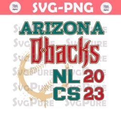 MLB Arizona Dback NLCS 2023 Champions SVG Download