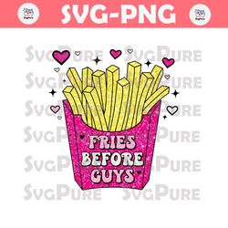 Glitter Fries Before Guys Snacks Valentine PNG