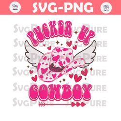 Pucker Up Cowboy Rodeo Season SVG