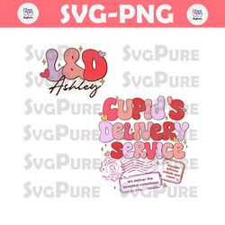 Cupids Delivery Service Nurse Valentine SVG