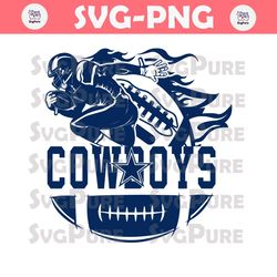 Dallas Cowboys Player Football SVG Digital Download