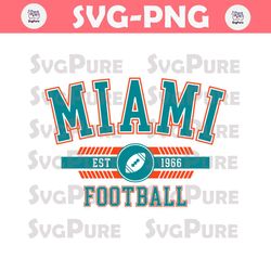 Miami Football Svg Cricut Digital Download