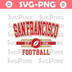 San Francisco Football Svg Cricut Digital Download