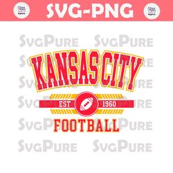 Kansas City Football Svg Cricut Digital Download