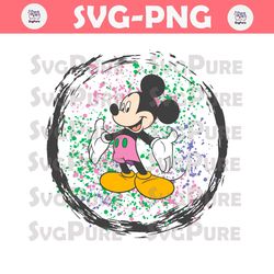 Mardi Gras Mickey Mouse Carnival SVG