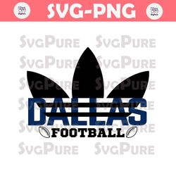 Dallas Football Adidas Logo SVG Digital Download