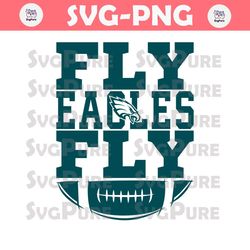Fly Eagles Fly Philadelphia Football SVG Digital Download