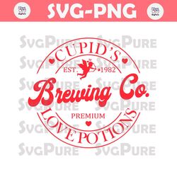 Cupids Brewing Co Love Potions Est 1982 SVG