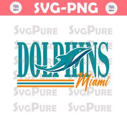 Miami Dolphins Logo SVG Cricut Digital Download