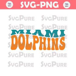 Miami Dolphins Football Team Svg Digital Download