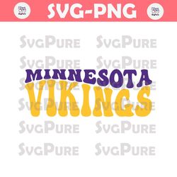 Minnesota Vikings Football Team Svg Digital Download