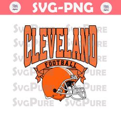 Cleveland Football Helmet NFL Team SVG