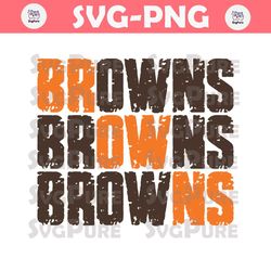 Cleveland Browns NFL Football SVG