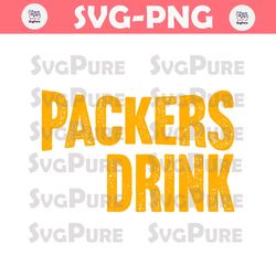 The Packers Make Me Drink Svg Digital Download