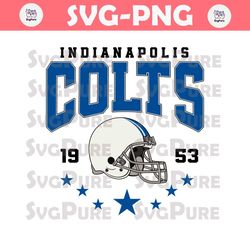 Indianapolis Colts 1953 Football SVG