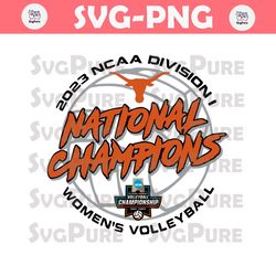 Texas Longhorns Champion 2023 NCAA Volleyball Svg