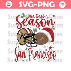The Best Season San Francisco Christmas SVG Digital