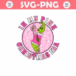 Funny In My Pink Christmas Era SVG