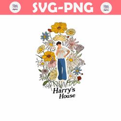 Vintage Floral Harrys House PNG