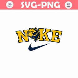 Nike Michigan Wolverine Mascot SVG