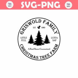 Griswold Family Christmas Tree Farm SVG