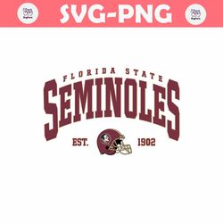 Vintage Florida State Seminoles 1902 Football SVG