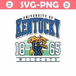 University Of Kentucky Wildcats 1865 SVG