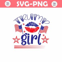 2024 USA Election Trump Girl SVG