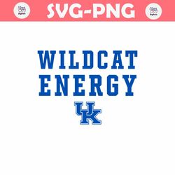 Kentucky Wildcat Energy NCAA Team SVG