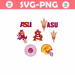 Arizona State University Bundle Sign Logo,SvG,PnG,DxF,EpS,Digital item creators,Ready for Cricut Silhouette,tshirt,sweat
