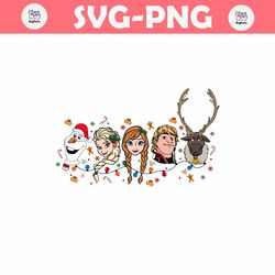 Merry Christmas Svg Png, Character Face Xmas, Christmas Squad, Christmas Friends Svg, Holiday , Funny Christmas