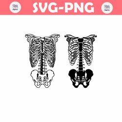 Skeleton Rib Cage SVG | Ribcage svg file | Skeleton Svg | Halloween svg | Skeleton Bones Svg | Skeleton shirt | Horror S