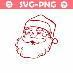 Vintage Santa svg, Old School Father Christmas, Santa Claus Svg, Instant download, digital download, Santa png, cricut