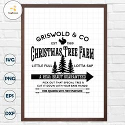 Griswold And Co Est 1989 Tree Farm SVG