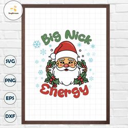 Big Nick Energy Christmas SVG