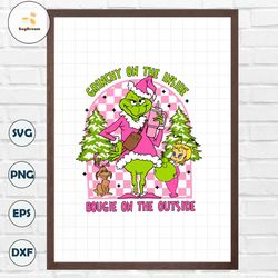 Grinchy On The Inside Boojee Grinch SVG