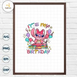 It's My Birthday Png, Happy Birthday Svg, Family Vacation Png, Magical Kingdom, Png Files For Sublimation, Only Png
