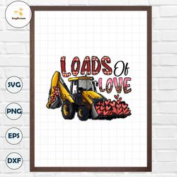 Loads of love PNG file, Valentines Quotes Png