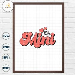 One Loved Mini Valentines Day PNG file