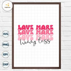 love more worry less ssvgfile, love like cupid svg