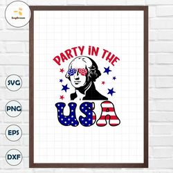 Party in the USA SVG PNG, 4th of July SVG Bundle